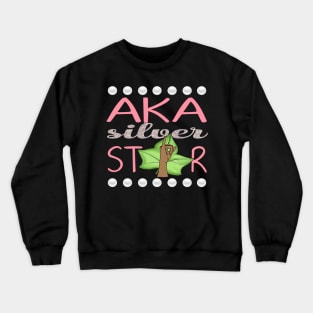 AKA Silver Star Crewneck Sweatshirt